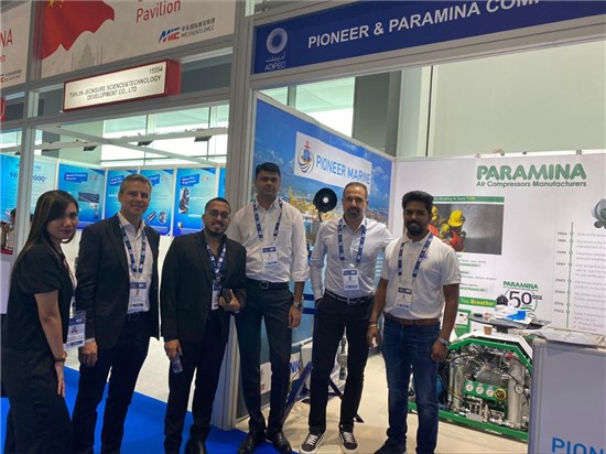 <p>@paramina_aircompressors and Pioneer Marine ‘s first participation in #adipec2023 ended with success in Abu Dhabi 2-5 October 2023</p>
%>