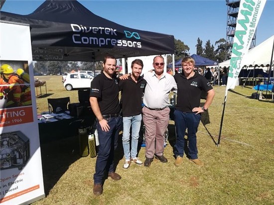 <p>South Africa exhibition,we would like to thank our representatives in South Africa Yohannesburg ! Thank you divetek compressors!</p> <p>&nbsp;</p>
%>